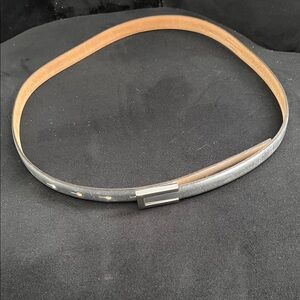 Banana Republic Gray Leather Belt